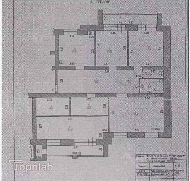 5-к кв. Алтайский край, Барнаул ул. Шумакова, 16 (167.5 м) - Фото 1