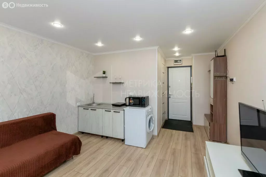 Квартира-студия: Тюмень, Олимпийская улица, 12А (17.5 м) - Фото 2