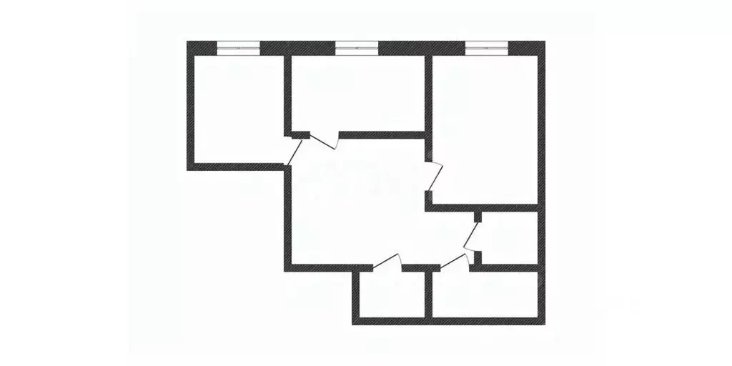 2-к кв. Курганская область, Курган Заозерный жилрайон, 5-й мкр, 16 ... - Фото 2