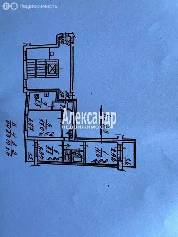 3-комнатная квартира: посёлок Металлострой, улица Богайчука, 24 (65.5 ... - Фото 1