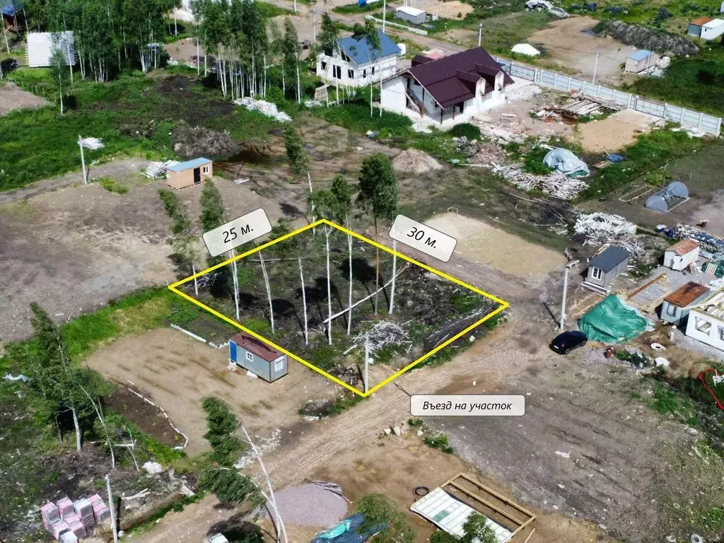 Участок в Ленинградская область, Всеволожское городское поселение, ... - Фото 1