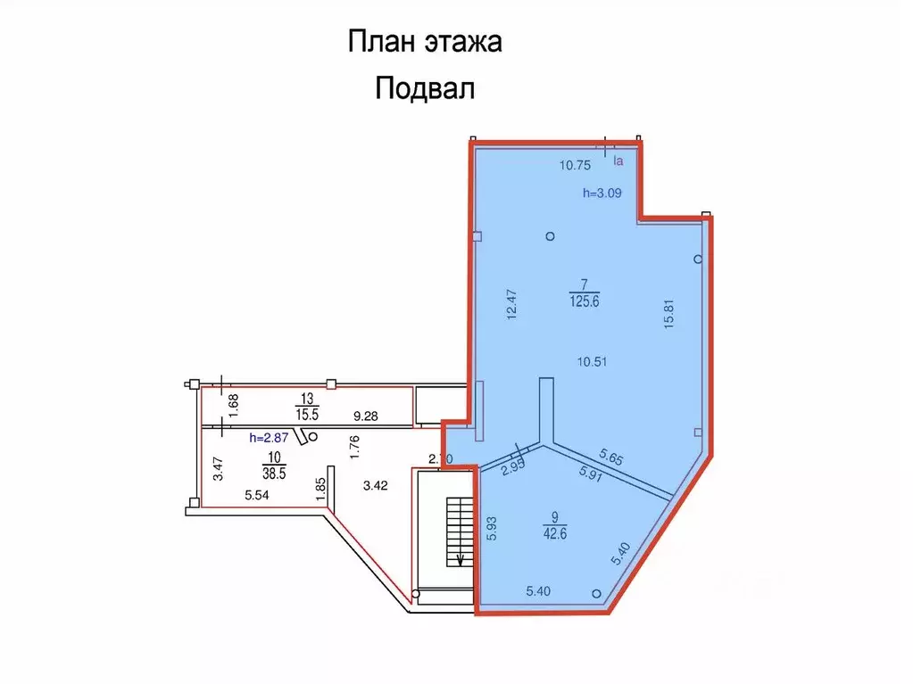 Помещение свободного назначения в Москва Студеный проезд, 7Б (168 м) - Фото 1