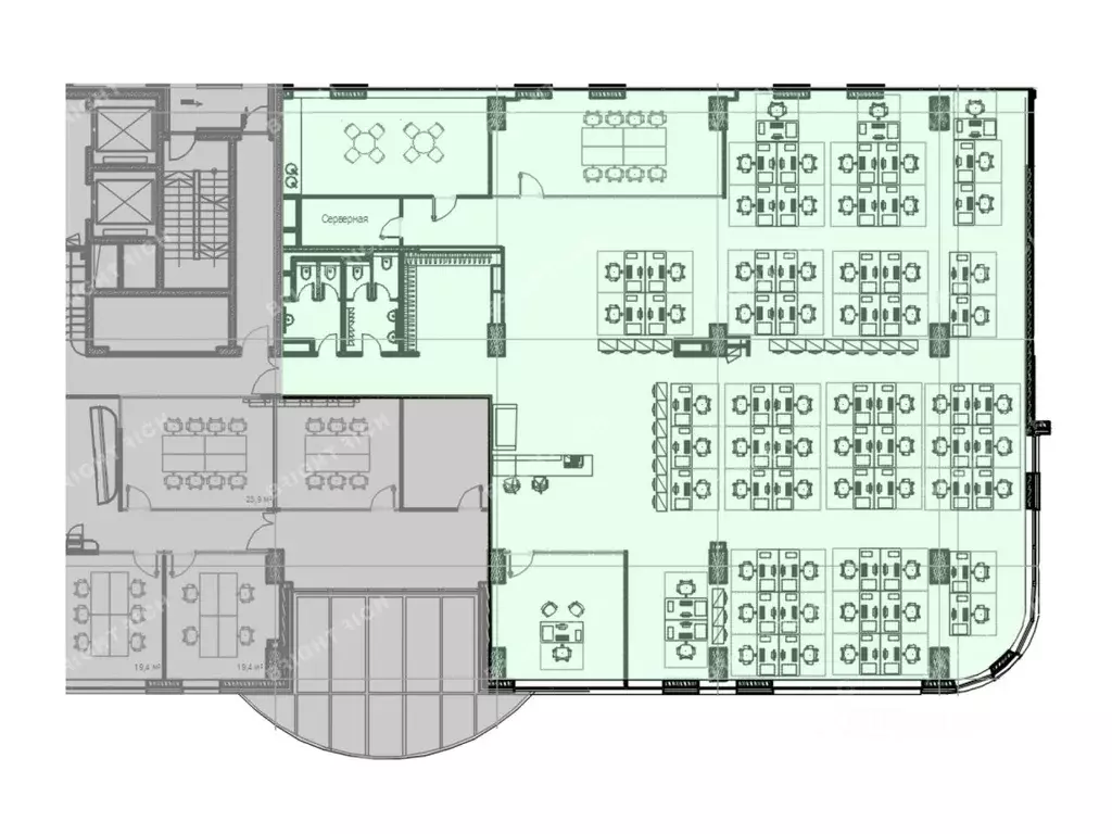 Офис в Москва ул. Двинцев, 12к1А (578 м) - Фото 2