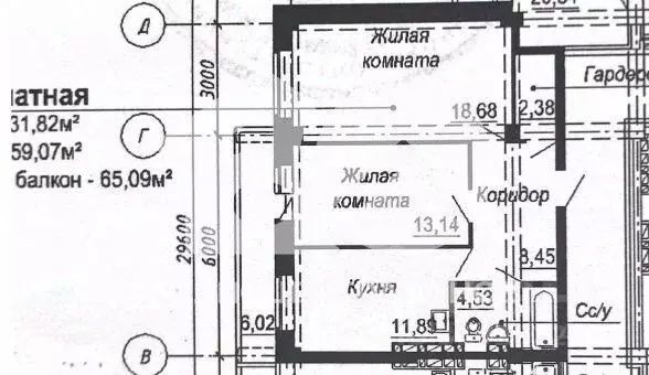 2-к кв. Новосибирская область, Новосибирск Выборная ул., 91/4 (59.1 м) - Фото 1