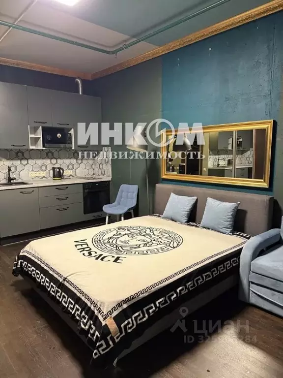 Студия Москва Ходынский бул., 20А (30.0 м) - Фото 1