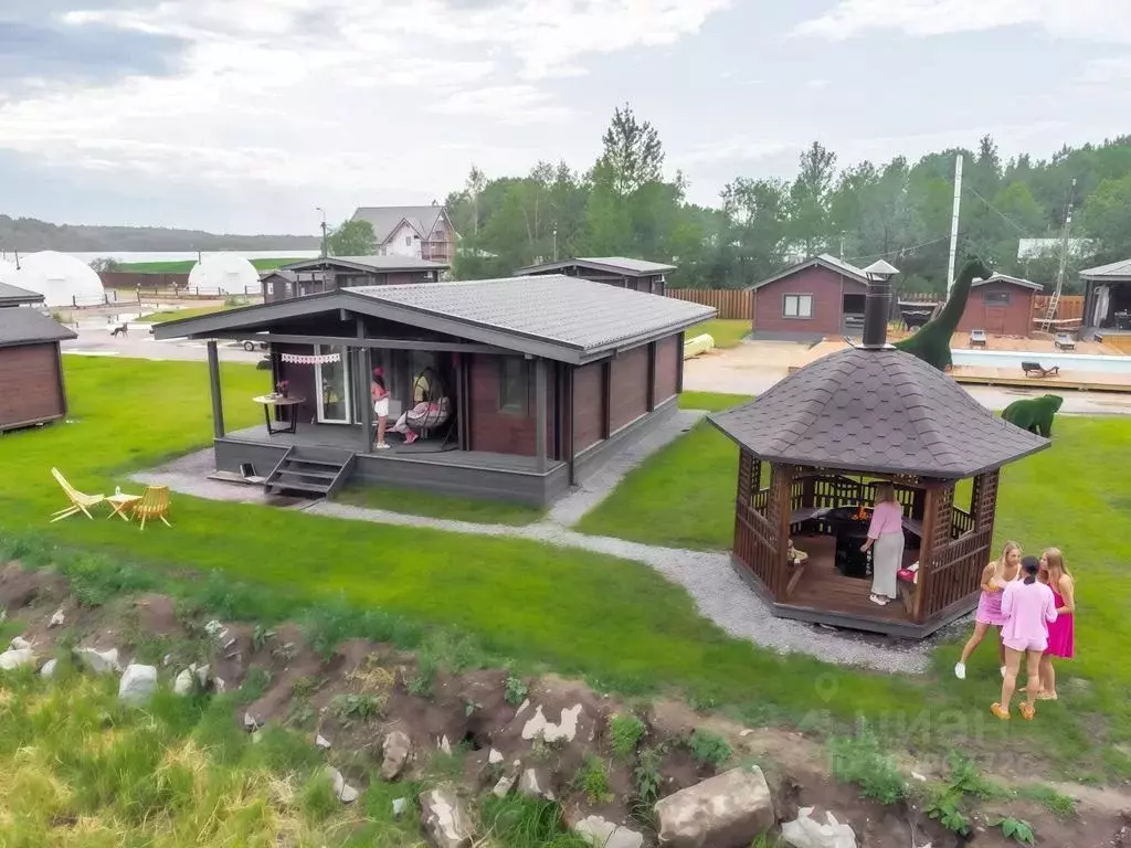 Дом в Ленинградская область, Приозерский район, Красноозерное с/пос, ... - Фото 2