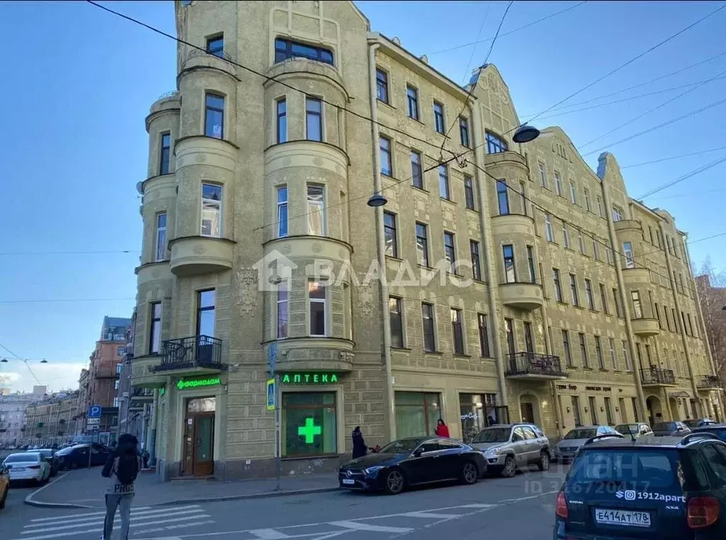 4-к кв. Санкт-Петербург Съезжинская ул., 37 (276.0 м) - Фото 0