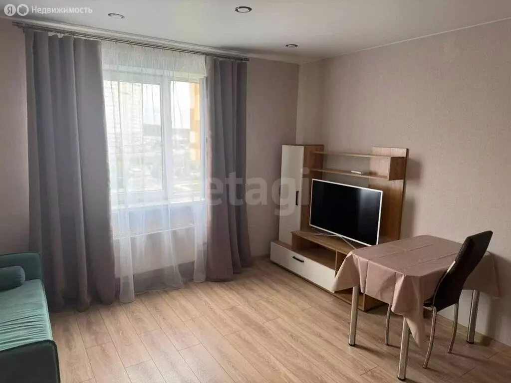 Квартира-студия: Домодедово, микрорайон Южный, улица Курыжова, 32 (25 ... - Фото 1