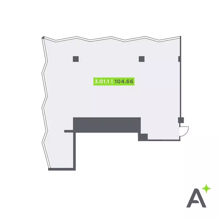 Офис (104.66 м) - Фото 1