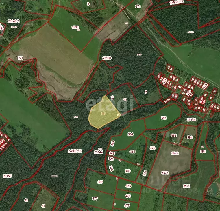 Участок в Московская область, Волоколамский муниципальный округ, д. ... - Фото 2