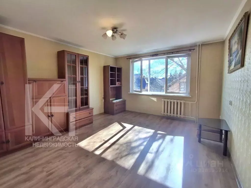 1-к кв. Калининградская область, Калининград ул. Маршала Борзова, 103 ... - Фото 1