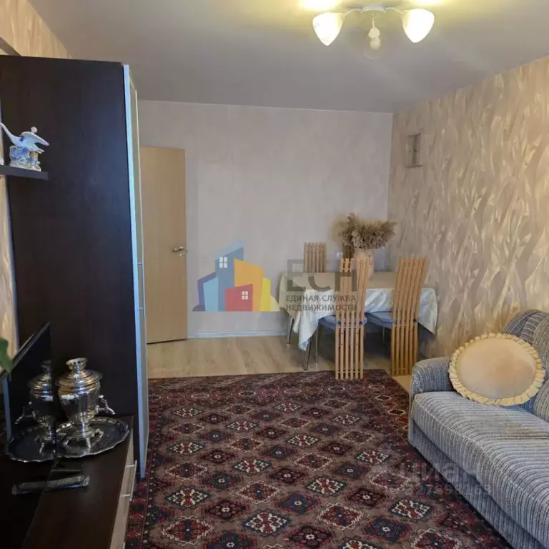3-к кв. Тульская область, Тула Серебровская ул., 18 (62.8 м) - Фото 1