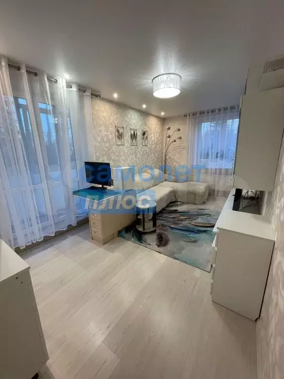 2-к. квартира, 53,8 м, 1/4 эт. - Фото 1