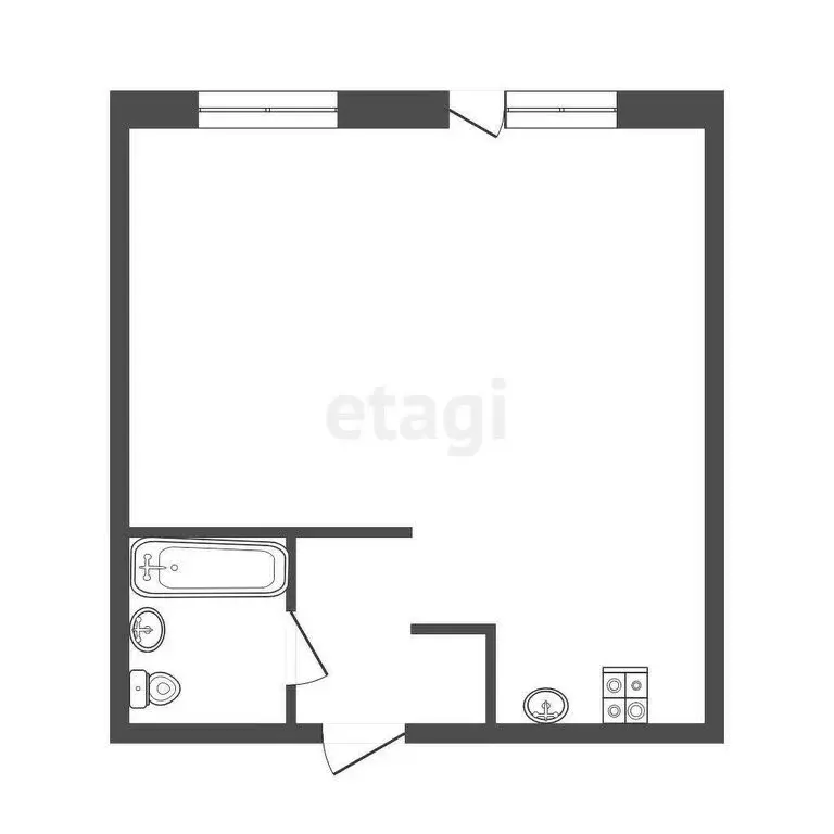 1-комнатная квартира: Иркутск, Депутатская улица, 87/10 (36 м) - Фото 0