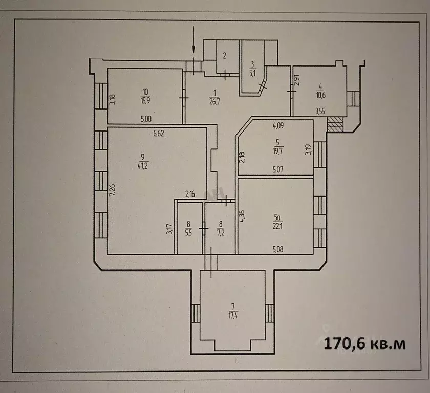 Офис в Москва Яузский бул., 13С3 (171 м) - Фото 1