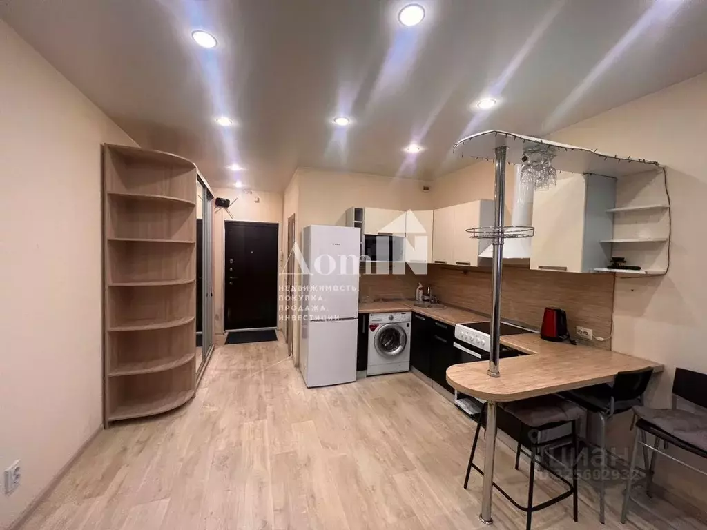 Студия Ленинградская область, Мурино Всеволожский район, просп. ... - Фото 1