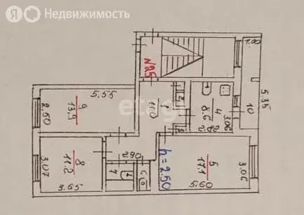 3-комнатная квартира: Порхов, Красноармейская улица, 17 (66.7 м) - Фото 1