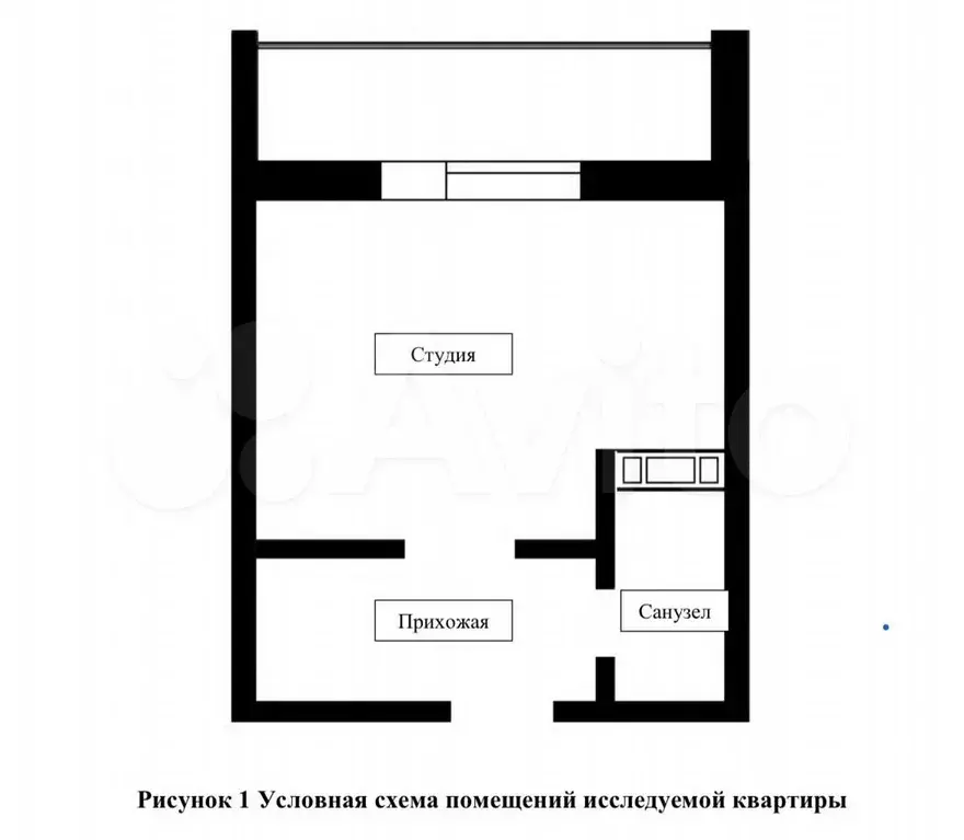 Квартира-студия, 26 м, 4/10 эт. - Фото 0