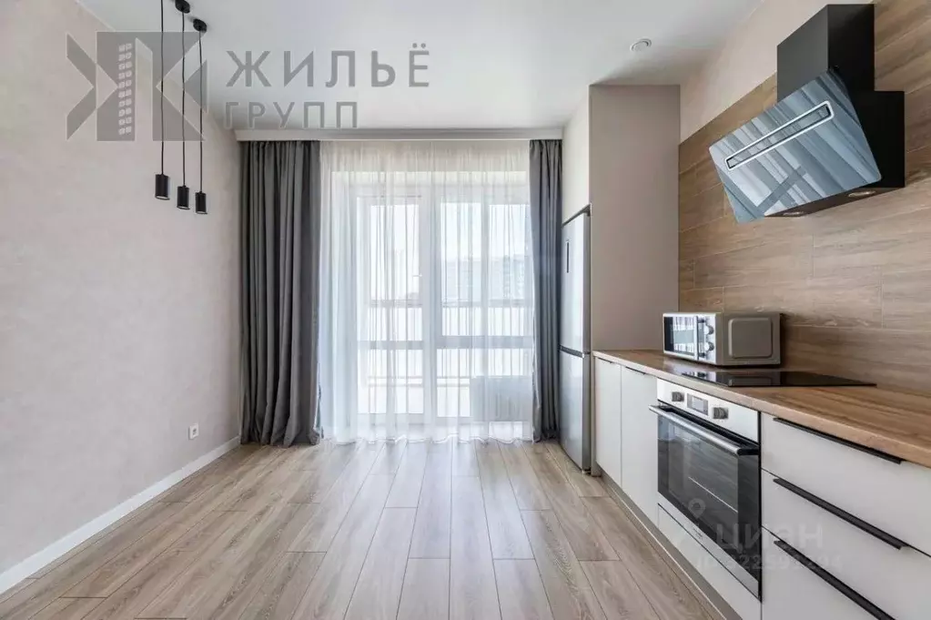 1-к кв. Татарстан, Казань ул. Анаса Тазетдинова, 1 (39.0 м) - Фото 2