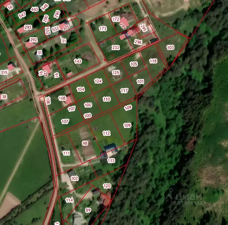 Участок в Калужская область, Боровский муниципальный округ, д. ... - Фото 2