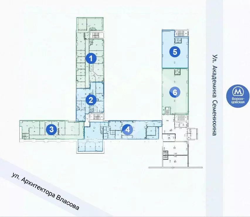 Помещение свободного назначения в Москва Старокалужское ш., 62 (1098 ... - Фото 2