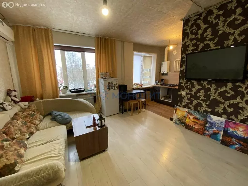 1-комнатная квартира: Нижний Новгород, улица Героя Советского Союза ... - Фото 2