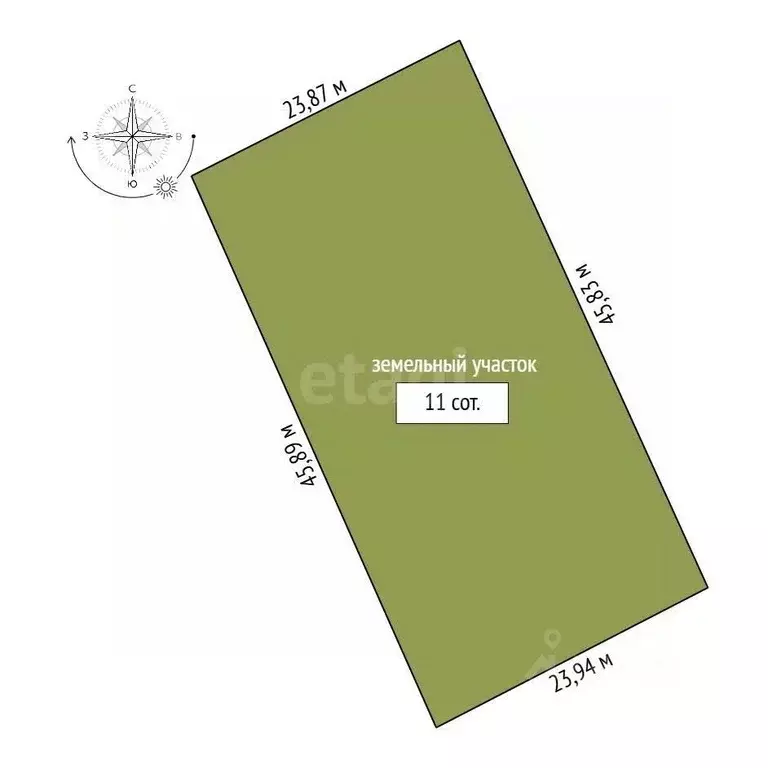 Участок в Амурская область, Благовещенск Игнатьевское ш. (11.0 сот.) - Фото 2