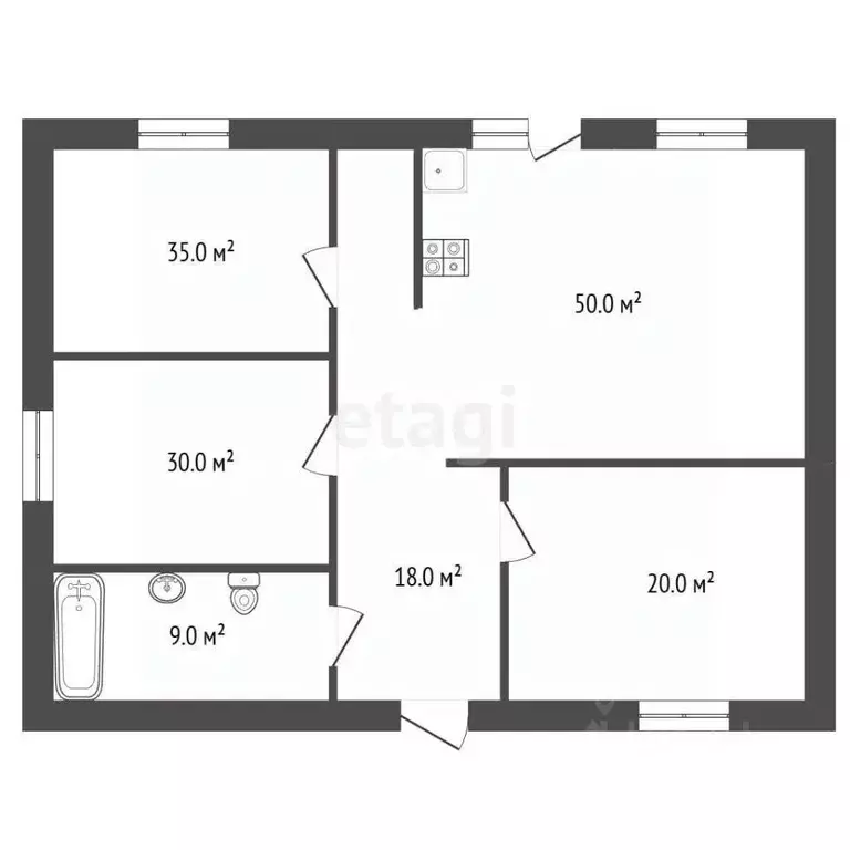 Дом в Башкортостан, Стерлитамакский район, д. Казадаевка ул. Победы ... - Фото 2