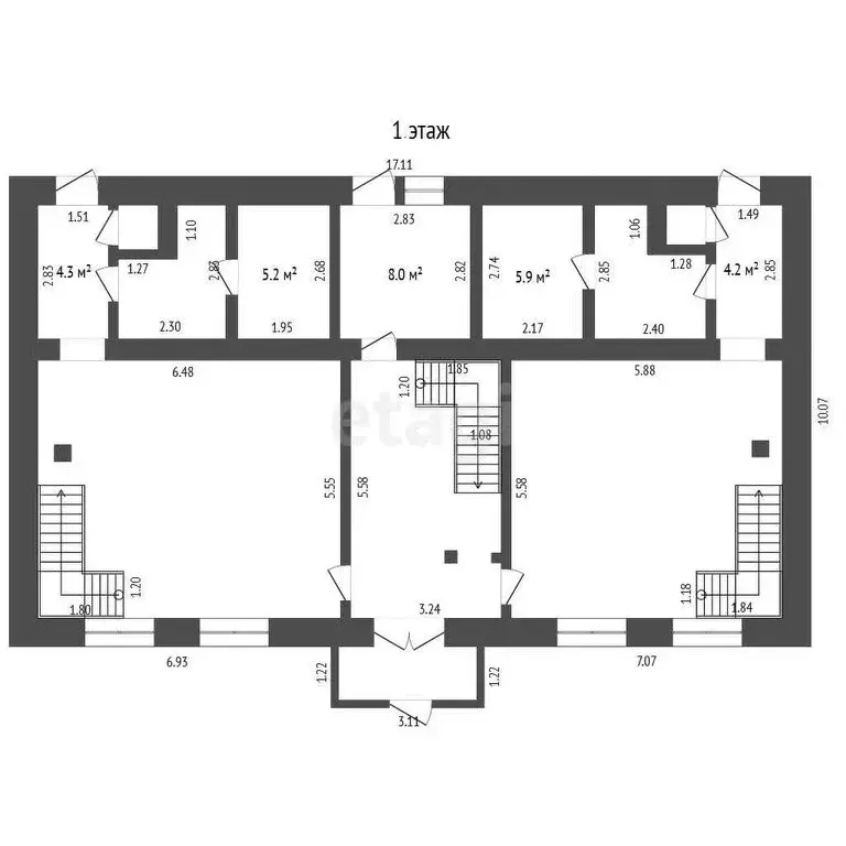 Помещение свободного назначения (290 м) - Фото 2