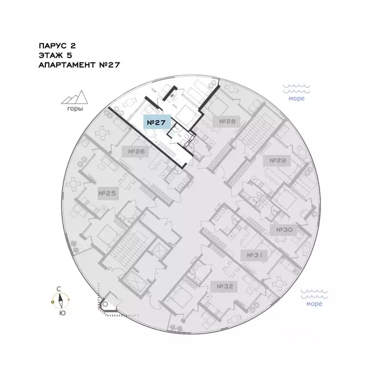 1-к кв. Крым, Алушта муниципальный округ, с. Виноградное ул. Сусловой, ... - Фото 1