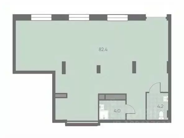 Помещение свободного назначения в Санкт-Петербург Партизанская ул., 5 ... - Фото 1