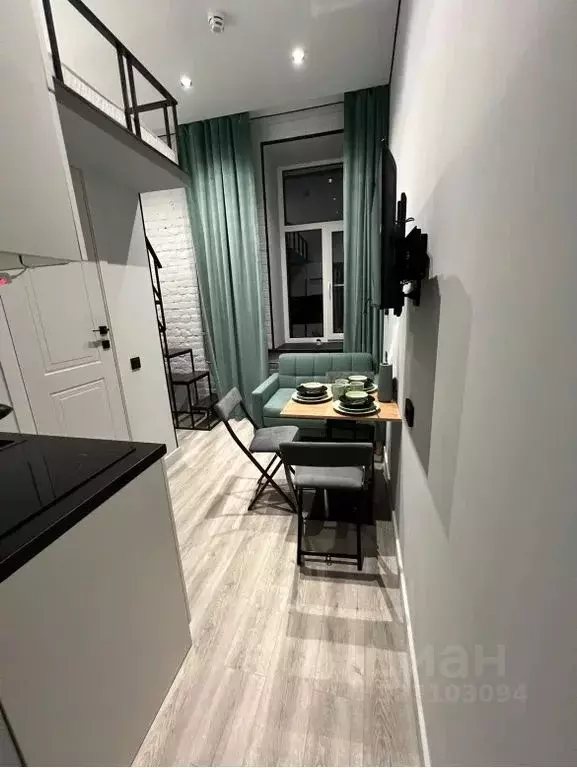 Студия Санкт-Петербург ул. Чехова, 4Б (16.0 м) - Фото 1