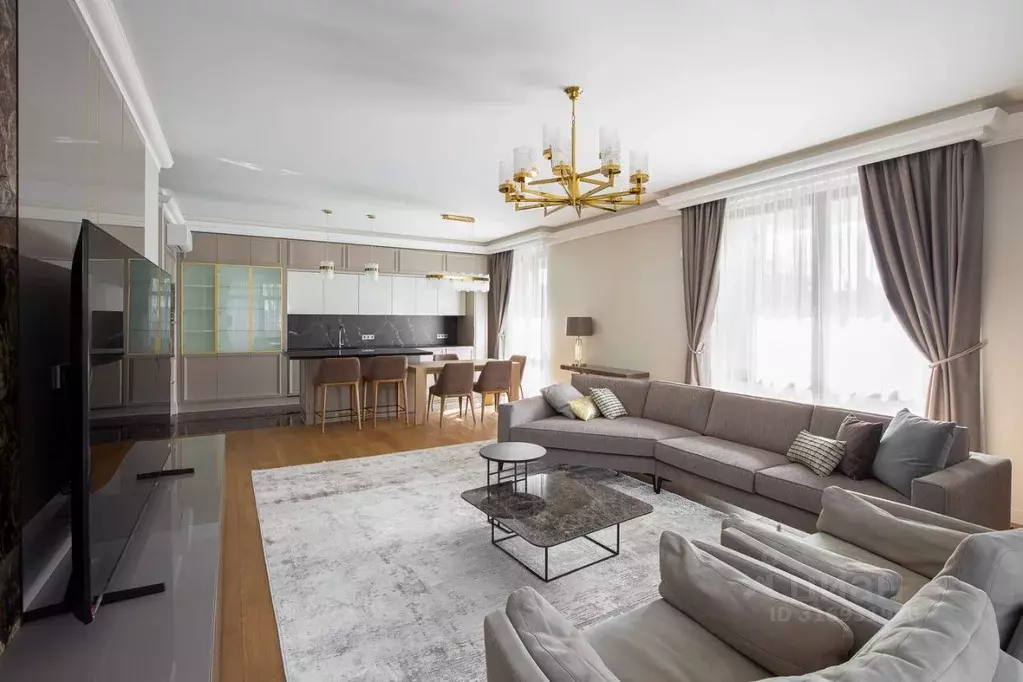 4-к кв. Санкт-Петербург ул. Смольного, 4к2 (174.0 м) - Фото 1