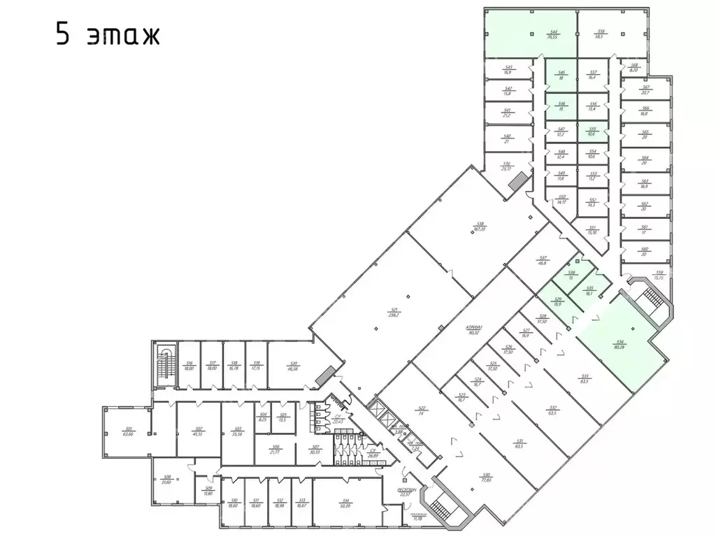 Офис в Санкт-Петербург Домостроительная ул., 16 (251 м) - Фото 1