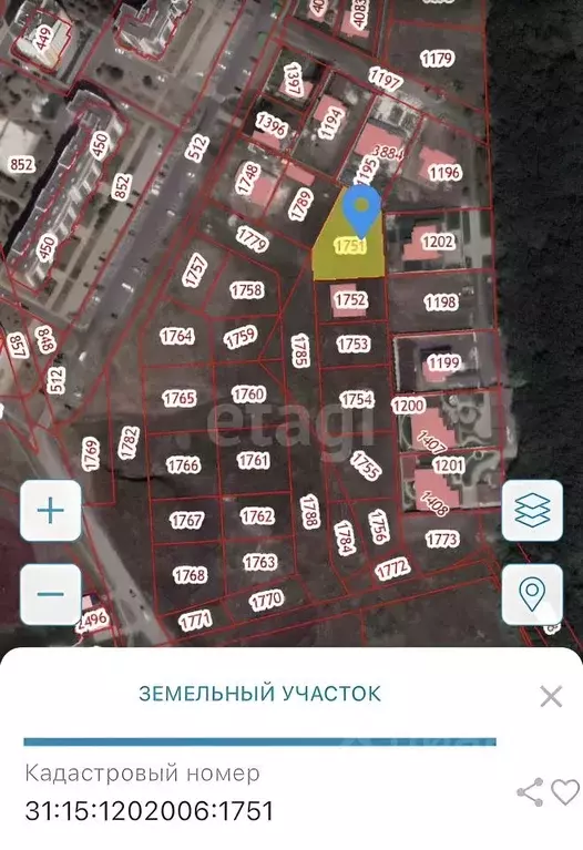 Участок в Белгородская область, Белгородский район, Дубовское с/пос, ... - Фото 1