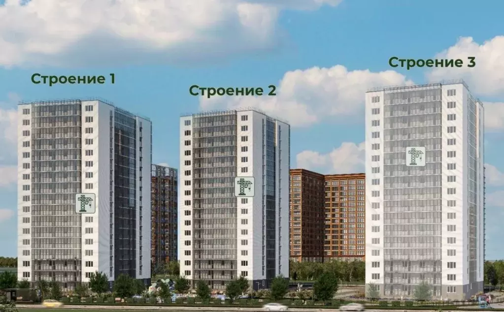 2-к кв. Красноярский край, Красноярск Мясокомбинат мкр, Три слона ... - Фото 1