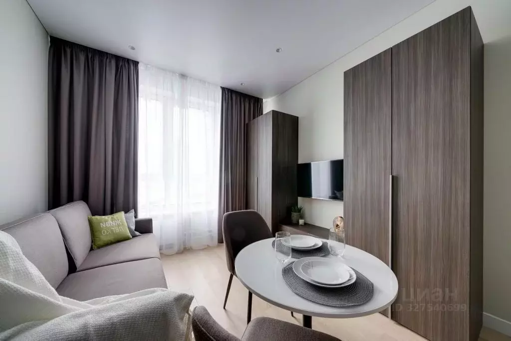 Студия Москва Шелепихинская наб., 34к4 (24.0 м) - Фото 1