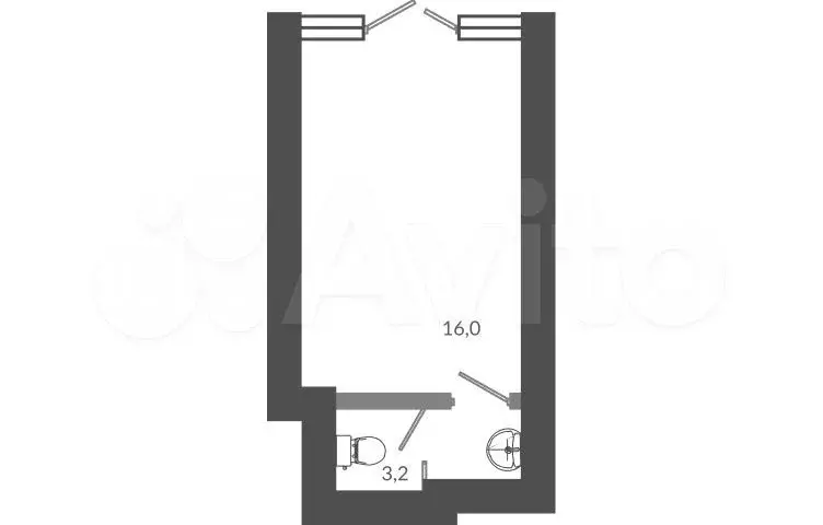 Продам помещение свободного назначения, 19.5 м - Фото 0