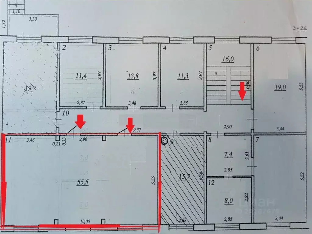 Помещение свободного назначения в Самарская область, Самара Пензенская ... - Фото 2