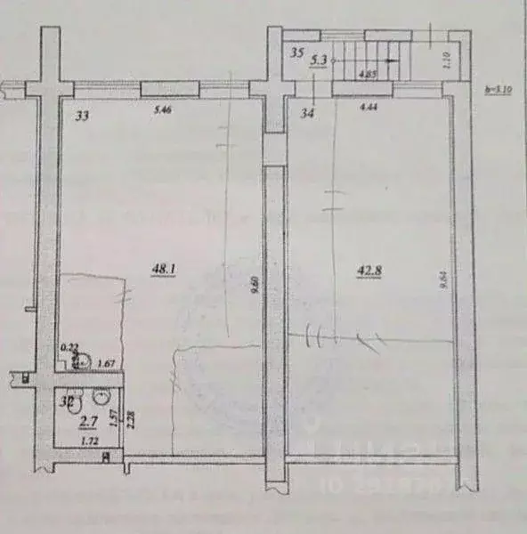 Помещение свободного назначения в Самарская область, Самара Кромская ... - Фото 2