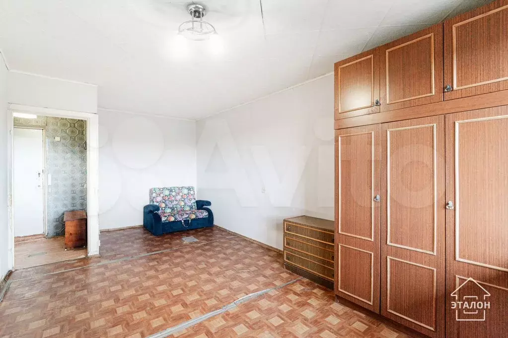 1-к. квартира, 34,3 м, 5/5 эт. - Фото 1