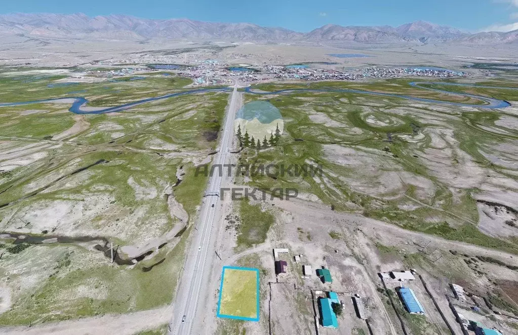 Участок в Алтай, с. Кош-Агач ул. Трактовая, 51А (9.05 сот.) - Фото 1