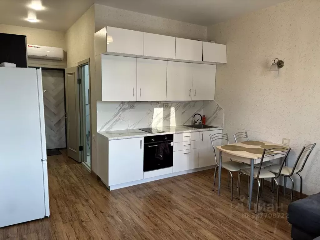 Студия Москва ул. Петра Алексеева, 14 (25.3 м) - Фото 1