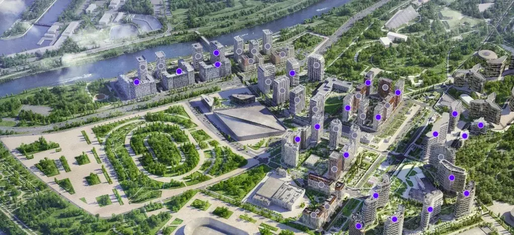 3-к кв. Москва Жилой комплекс остров, 5-й кв-л, 7 (145.0 м) - Фото 0