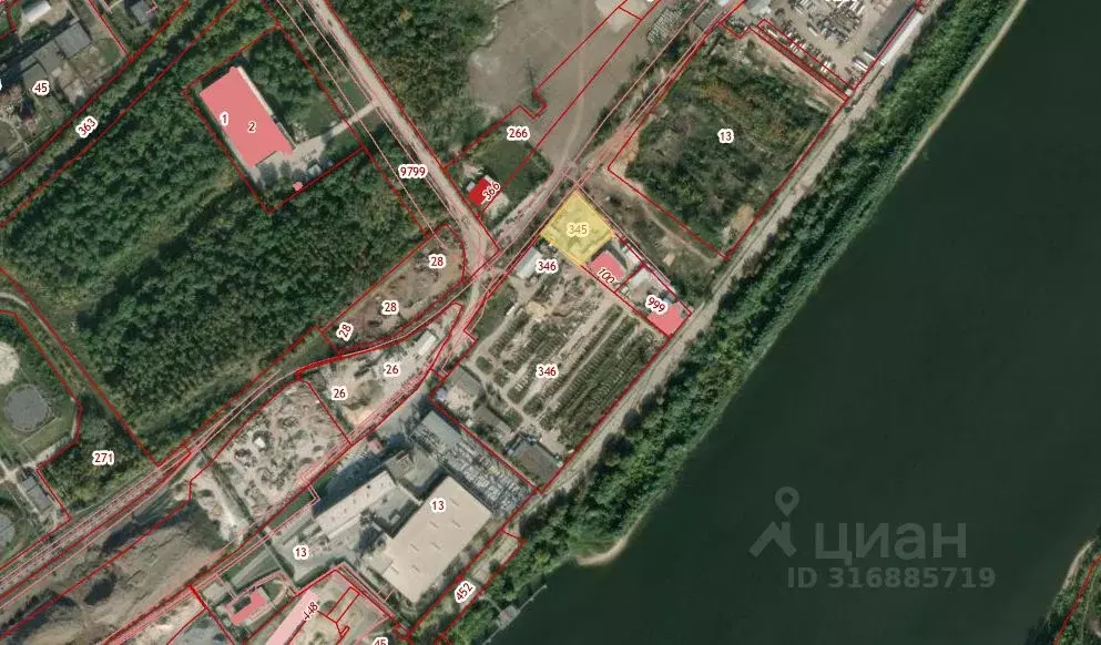 Участок в Нижегородская область, Нижний Новгород ул. Окская Гавань, 1а ... - Фото 0