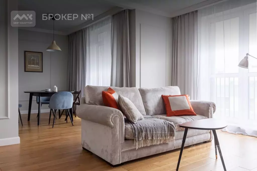 2-к кв. Санкт-Петербург Кременчугская ул., 13к2 (85.0 м) - Фото 2