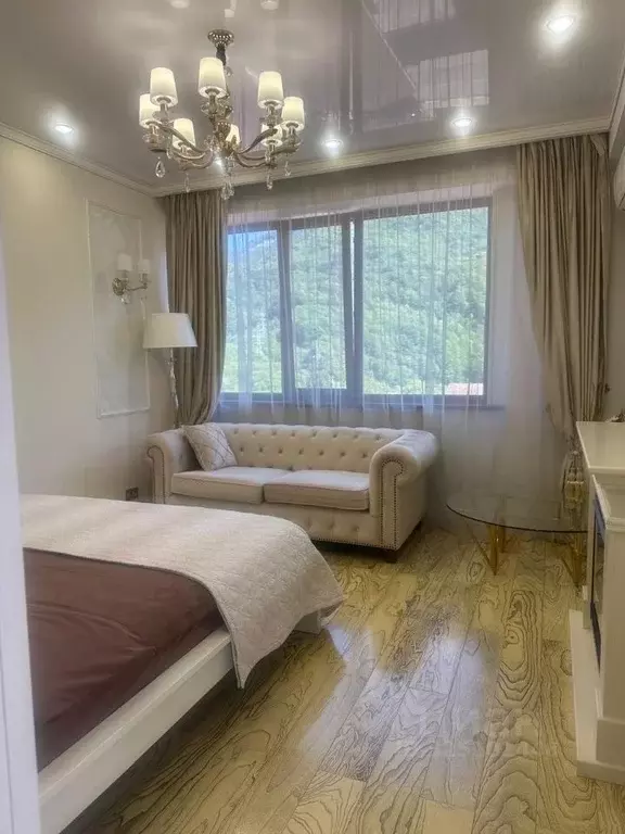 2-к кв. Краснодарский край, Сочи Красная Поляна пгт, ул. Турчинского, ... - Фото 1