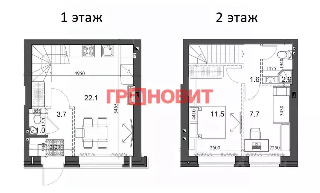 Таунхаус в Новосибирская область, Новосибирский район, Мичуринский ... - Фото 1