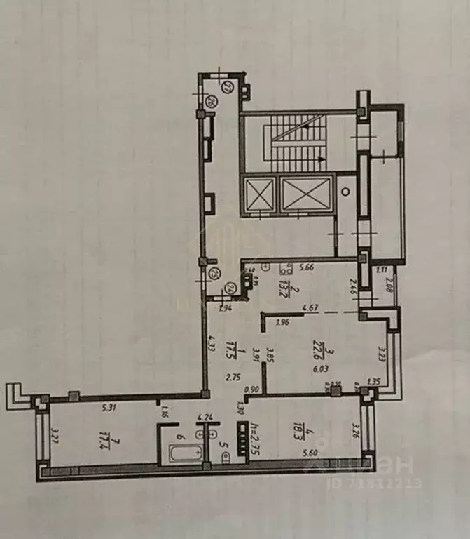 3-к кв. Иркутская область, Иркутск ул. Александра Невского, 21 (98.5 ... - Фото 1