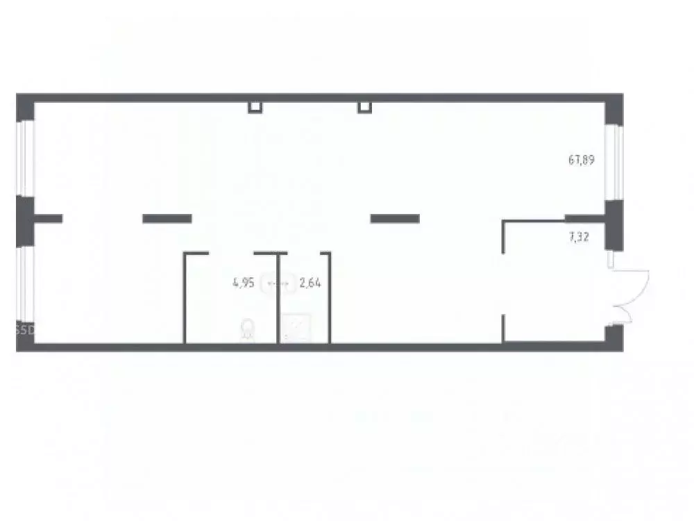 Торговая площадь в Московская область, Ленинский городской округ, ... - Фото 2